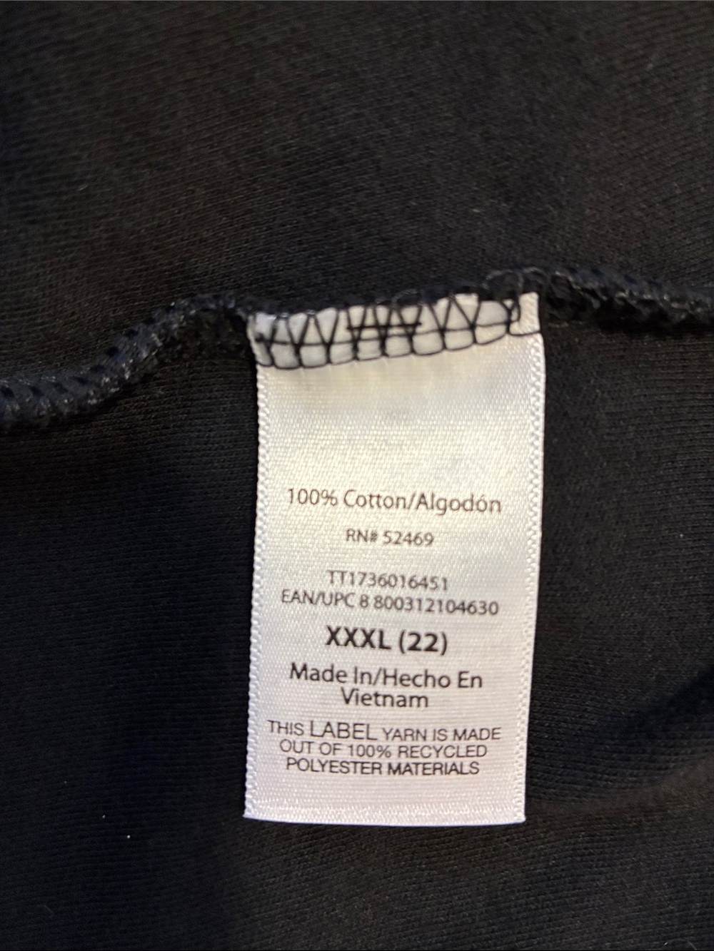 Time and Tru Black Puff Sleeve Short Sleeve Tee - Picture 10 of 10